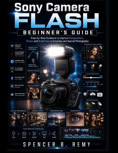 Sony Camera Flash Beginner's Guide: Step-by-step guidance to improve composition, focus, and brightness in everyday and special photography