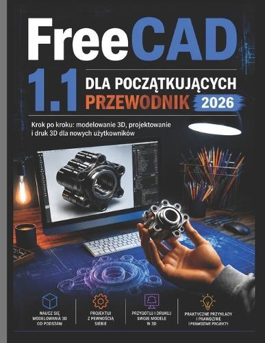 FreeCAD 1.1 DLA POCZĄTKUJĄCYCH PRZEWODNIK 2026: Modelowanie, projektowanie i drukowanie 3D krok po kroku dla nowych użytkowników