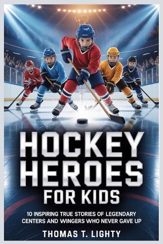 Hockey Heroes for Kids: 10 Inspiring True Stories of Legendary Centers and Wingers Who Never Gave Up Perfect for Ages 8-12