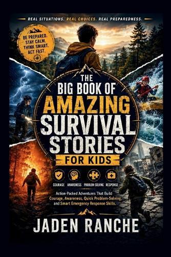The Big Book of Amazing Survival Stories for Kids: Action-Packed Adventures That Build Courage, Awareness, Quick Problem-Solving, and Smart Emergency Response Skills