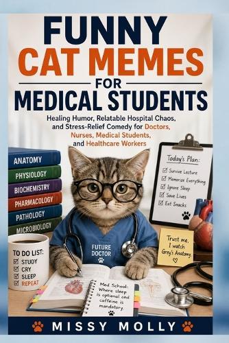 Funny Cat Memes for Medical Students: Healing Humor, Relatable Hospital Chaos, and Stress-Relief Comedy for medical students, Nurses, Medical Students, and Healthcare Workers