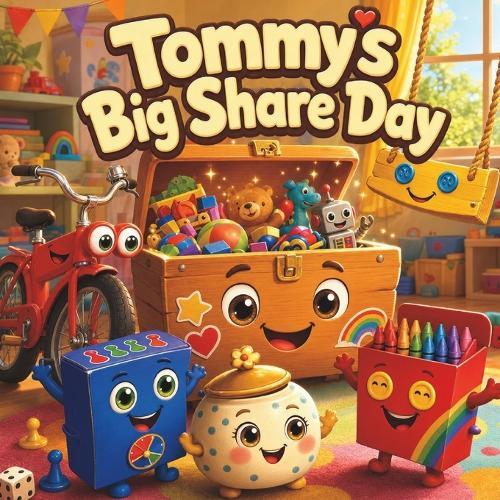 Tommy's Big Share Day: A Fun Illustrated Bedtime Story About Sharing, Taking Turns, and Playing Fair for Kids Ages 3-6