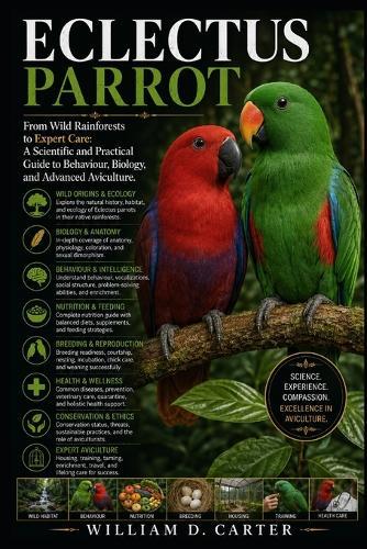 Eclectus Parrot: From Wild Rainforests to Expert Care: A Scientific and Practical Guide to Behaviour, Biology, and Advanced Aviculture.