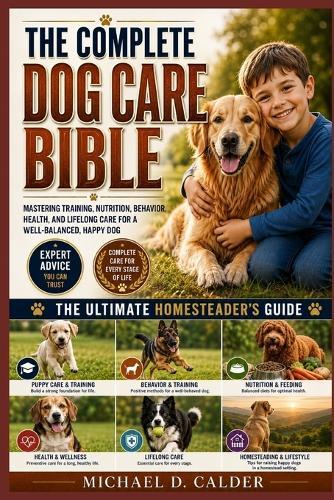 The Complete Dog Care Bible: Mastering Training, Nutrition, Behavior, Health, and Lifelong Care for a Well-Balanced, Happy Dog