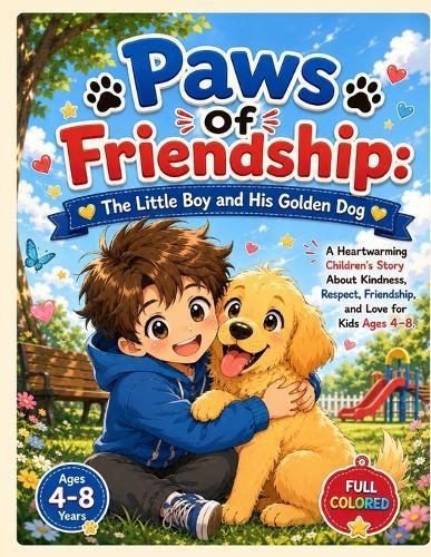 Paws of Friendship: The Little Boy and His Golden Dog: A Heartwarming Children's Story About Kindness, Respect, Friendship, and Love for Kids Ages 4-8