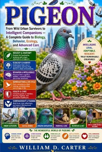 Pigeon: From Wild Urban Survivors to Intelligent Companions - A Complete Guide to Biology, Behavior, Ecology, and Advanced Care