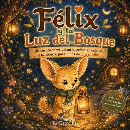Félix el Zorro y la Luz del Bosque: Un cuento ilustrado sobre valentía, calma emocional y confianza para niños de 3 a 6 años