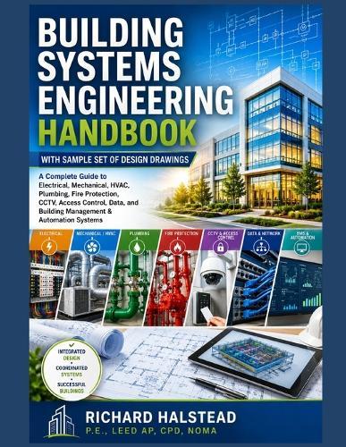 Building Systems Engineering Handbook with Sample Set of Design Drawings: A Complete Guide to Electrical, Mechanical, HVAC, Plumbing, Fire Protection, CCTV, Access Control, Data, and Building Management & Automation Systems