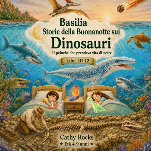 Basilia - Storie della Buonanotte sui Dinosauri: Trilogia 4 - Libri 10-12
