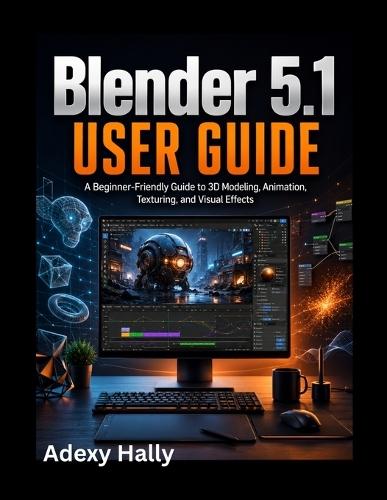 Blender 5.1 User Guide: A Beginner-Friendly Guide to 3D Modeling, Animation, Texturing, and Visual Effects