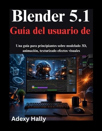 Blender 5.1 Guía del usuario de: Una guía para principiantes sobre modelado 3D, animación, texturizado efectos visuales