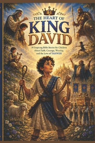 The Heart of King David: 30 Inspiring Bible Stories for Children About Faith, Courage, Worship, and the Love of YAHWEH