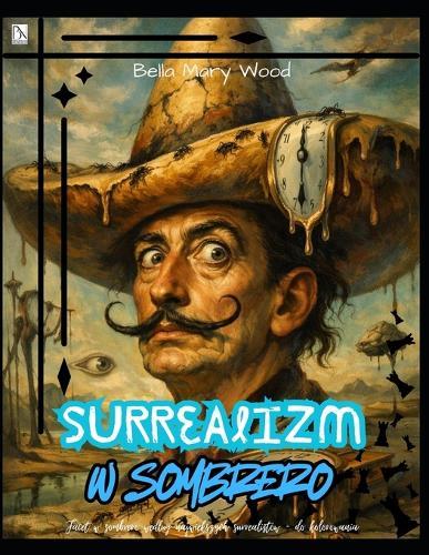 Surrealizm w Sombrero, czyli Facet w sombrero wedlug największych surrealistów - do kolorowania: książka sztuka rysowania