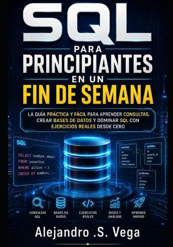 SQL para Principiantes en un Fin de Semana: La Guía Práctica y Fácil para Aprender Consultas, Crear Bases de Datos y Dominar SQL con Ejercicios Reales desde Cero