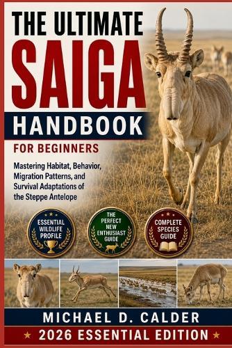 The Ultimate Saiga Handbook for Beginners: Mastering Habitat, Behavior, Migration Patterns, and Survival Adaptations of the Steppe Antelope