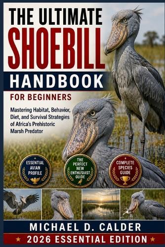 The Ultimate Shoebill Handbook for Beginners: Mastering Habitat, Behavior, Diet, and Survival Strategies of Africa's Prehistoric Marsh Predator