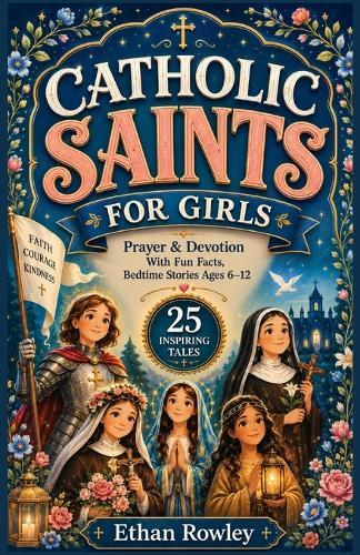 Catholic Saints For Girls: Prayer & Devotion With Fun Facts, Bedtime Stories Ages 6-12, 25 Inspiring Tales of Real Female Heroes Teaching Bible Virtues of Faith, Courage & Kindness