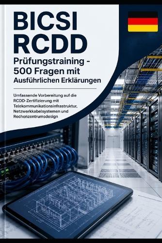 BICSI RCDD Prüfungstraining - 500 Fragen mit Ausführlichen Erklärungen: Umfassende Vorbereitung auf die RCDD-Zertifizierung mit Telekommunikationsinfrastruktur und Rechenzentrum
