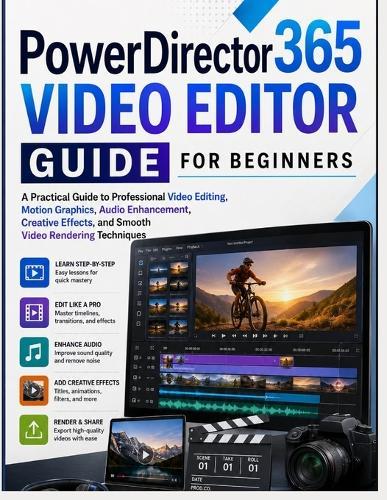 PowerDirector 365 Video Editor Guide for Beginners: A Practical Guide to Professional Video Editing, Motion Graphics, Audio Enhancement, Creative Effects, and Smooth Video Rendering Techniques