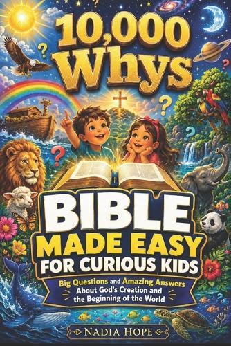 10000 Whys - Bible made easy for Curious Kids: Big Questions and Amazing Answers About God's Creation and the Beginning of the World That Spark Wonder and Build Faith for Kids Ages 4-7