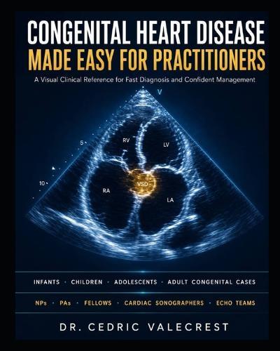 Congenital Heart Disease Made Easy for Practitioners: A Visual Clinical Reference for Fast Diagnosis and Confident Management - Infants, Children, Adolescents, and Adult Congenital Cases for NPs, PAs, Fellows, and Echo Teams