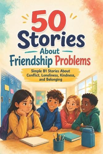 50 Stories About Friendship Problems: Simple B1 Stories About Conflict, Loneliness, Kindness, and Belonging