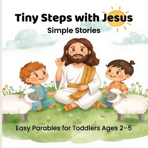 Tiny Steps with Jesus - Simple Stories Easy Parables for Toddlers Ages 2-5: Children Bible Picture Book