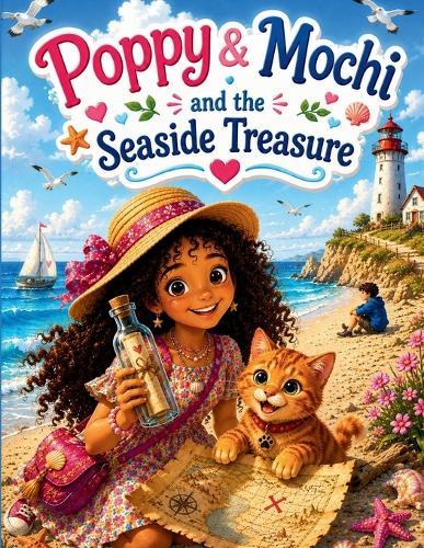 Poppy & Mochi and The Seaside Treasure: A Heartwarming Children's Adventure About Friendship, Kindness, and Hidden Treasures For Kids Ages 3-8