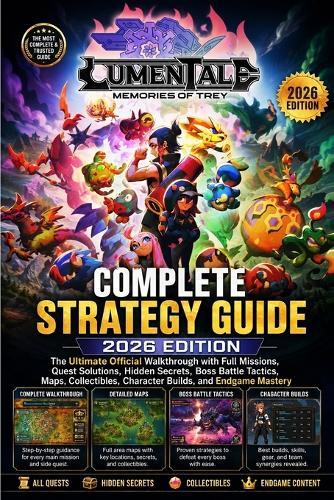 Lumentale: MEMORIES OF TREY COMPLETE STRATEGY GUIDE 2026 EDITION: The Ultimate Official Walkthrough with Full Missions, Quest Solutions, Hidden Secrets, Boss Battle Tactics, Maps, Collectibles, Character Builds, and Endgame Mastery