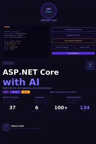 ASP.NET Core with AI: A Complete Beginner's Guide to ASP.NET Core, Modern Web APIs, Cloud Applications, and AI-Powered Systems