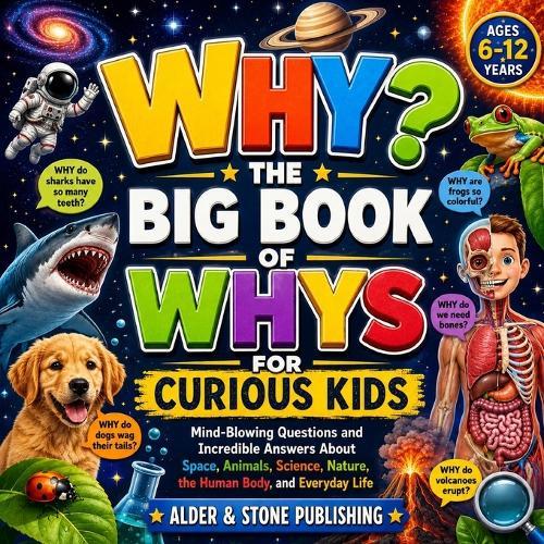 WHY? The Big Book Of Whys For Curious Kids: Mind-Blowing Questions and Incredible Answers About Space, Animals, Science, Nature, the Human Body, and Everyday Life