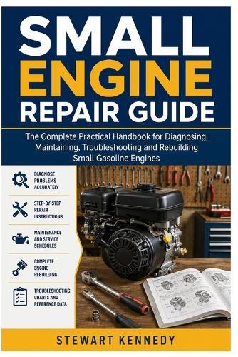 Small Engine Repair Guide: The Complete Practical Handbook for Diagnosing, Maintaining, Troubleshooting and Rebuilding Small Gasoline Engines