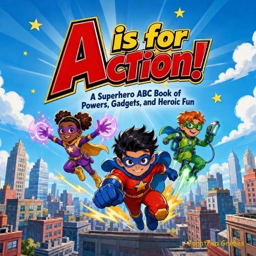 A is for Action!: A Superhero ABC Book of Powers, Gadgets, and Heroic Fun