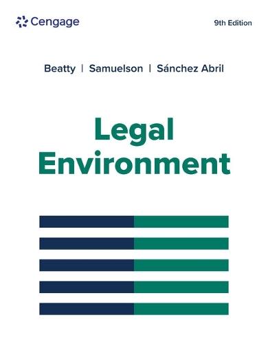 Legal Environment