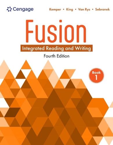 Fusion: Integrated Reading and Writing, Book 1