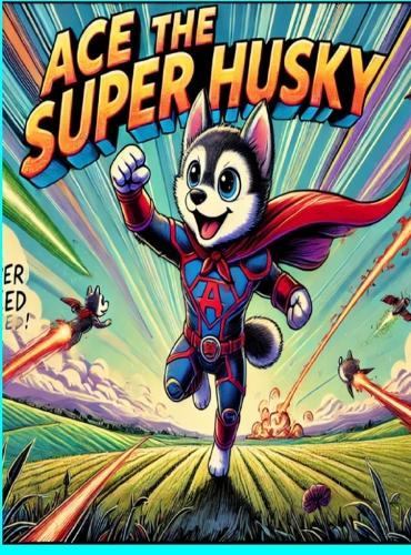 Ace the Super Husky