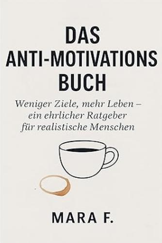 Das Anti-Motivationsbuch-Weniger Ziele, mehr Leben - ein ehrlicher Ratgeber für realistische Menschen