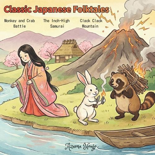 Magical Japanese Folktales: A 3-Story Collection Vol. 3: A Treasury of Three Classic Tales in Modern Style (Bilingual Japanese-English): Monkey and Crab Battle Story, The Inch-High Samurai Story, and Clack Clack Mountain Story
