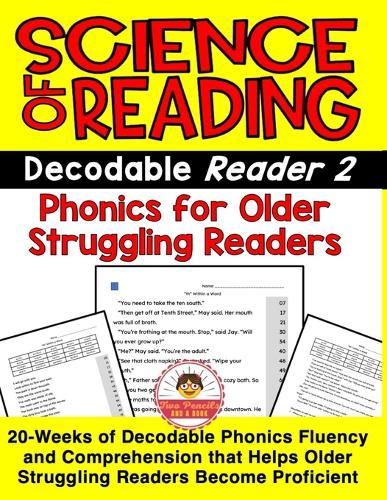 Science of Reading Decodable Reader 2 Phonics for Older Struggling Readers: Decodable Reader 2