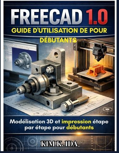 Guide d'Utilisation de Freecad 1.0 Pour Débutants: Modélisation 3D et impression étape par étape pour débutants
