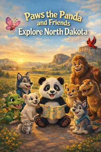 Paws the Panda and Friends: Explore North Dakota