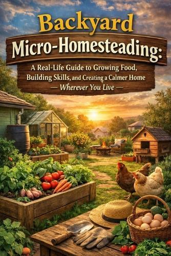 Backyard Micro-Homesteading: A Gentle, Real-Life Guide to Growing Food, Building Skills, and Creating a Calmer Home - Wherever You Live