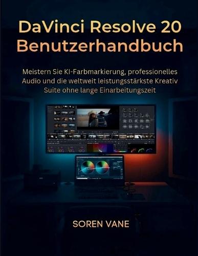 DaVinci Resolve 20 Benutzerhandbuch: Meistern Sie KI-Farbmarkierung, professionelles Audio und die weltweit leistungsstärkste Kreativ Suite ohne lange Einarbeitungszeit