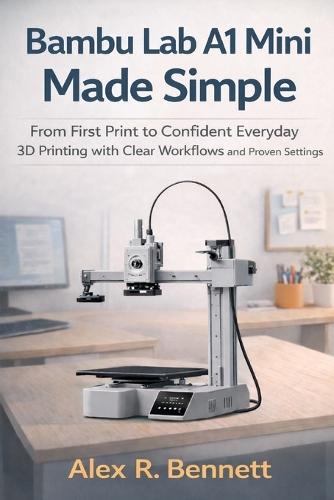 Bambu Lab A1 Mini Made Simple: From First Print to Confident Everyday 3D Printing with Clear Workflows and Proven Settings