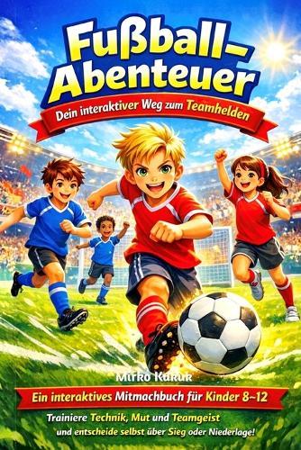 Fußball-Abenteuer: Dein interaktiver Weg zum Teamhelden: Ein interaktives Mitmachbuch für Kinder 8-12 - Trainiere Technik, Mut und Teamgeist und entscheide selbst über Sieg oder Niederlage!