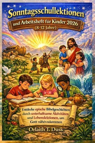 Sonntagsschullektionen und Arbeitsheft für Kinder 2026 (8-12 Jahre): Entdecke Epische Bibelgeschichten durch Unterhaltsame Aktivitäten und Lebenslektionen, um Gott Näherzukommen