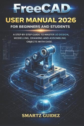 FreeCAD USER MANUAL 2026 FOR BEGINNERS AND STUDENTS: A Step-By-Step Guide to Master 3D Design, Modelling, Drawing and Assemblying Objects with Ease.