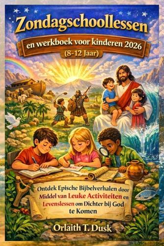 Zondagschoollessen en werkboek voor kinderen 2026 (8-12 Jaar): Ontdek Epische Bijbelverhalen door Middel van Leuke Activiteiten en Levenslessen om Dichter bij God te Komen
