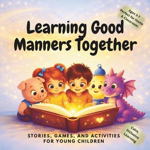 Learning Good Manners Together.: 10 Short Stories That Help Kids Learn Kindness, Respect & Table Manners With Lessons, Reflections, Challenges and Bonus Games for Kids Ages 3-8