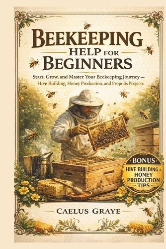 Beekeeping Help for Beginners: Start, Grow, and Master Your Beekeeping Journey Hive Building, Honey Production, and Propolis Projects